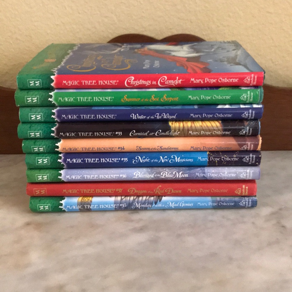 Magic Tree House Hard Cover Books Series(29-38)